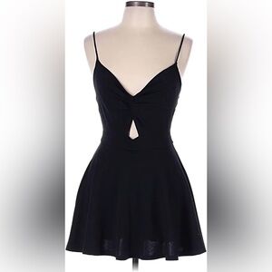 NWT Windsor black sweetheart romper with cutout